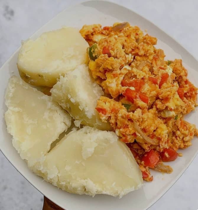 Yam & Egg